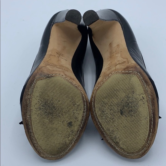 💋HOST PICK💋 Marc Jacobs Black Peep Toe Pumps - Picture 7 of 7